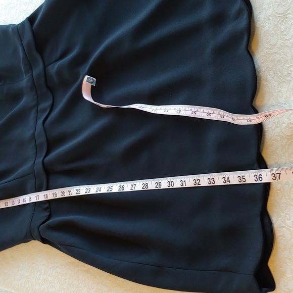 Laundry Elegant Women's Little Black Sleeveless Cocktail Dress size 14 - Picture 9 of 16